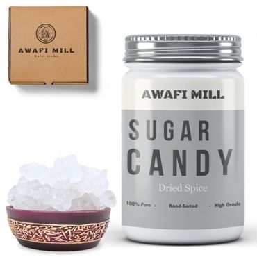 Awafi Mill Sugar Candy Crystal Rock Sugar 100gm